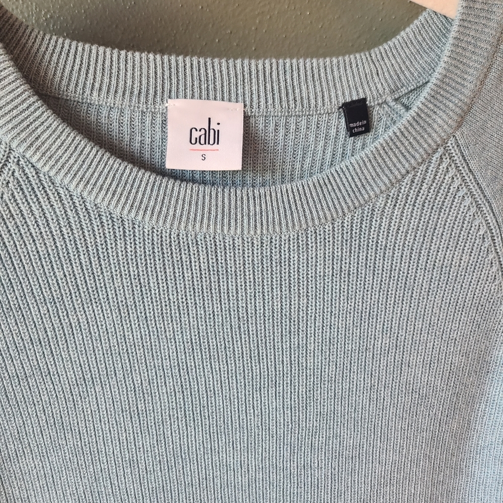 Cabi Swing Sweater in Blue, Size Small - Picture 2 of 4